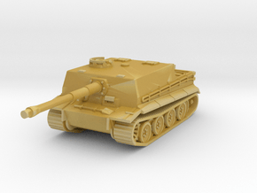 Jagdtiger I Casemate 1/76 in Tan Fine Detail Plastic