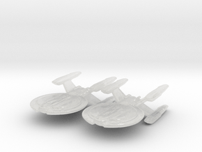 Cardenas Class 1/15000 Attack Wing x2 in Clear Ultra Fine Detail Plastic