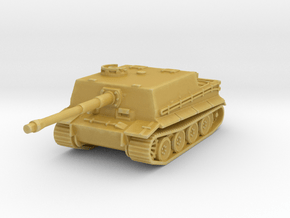 Jagdtiger I Casemate 1/120 in Tan Fine Detail Plastic