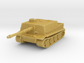Jagdtiger I Casemate 1/144 in Tan Fine Detail Plastic