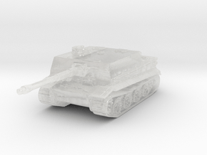 Jagdtiger I Casemate 1/144 in Clear Ultra Fine Detail Plastic