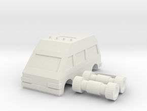 Ratchide vehicle mode in White Natural Versatile Plastic