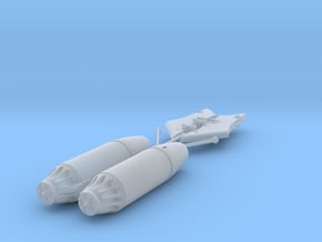 Mars 2 Rocket Pods and Pylons for LIM-6/Mig 17 in Tan Fine Detail Plastic: 1:32