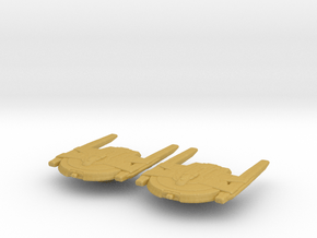 Engle Class 1/15000 Attack Wing x2 in Tan Fine Detail Plastic