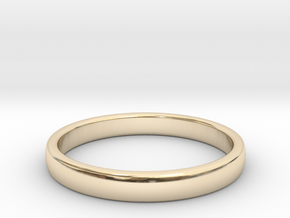 Masculine Band All sizes, Multisize in 9K Yellow Gold : 10 / 61.5