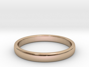 Masculine Band All sizes, Multisize in 9K Rose Gold : 10 / 61.5