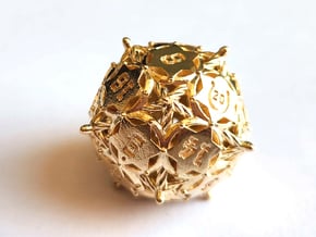 D20 Balanced - Sheriff in Natural Brass