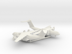 Airbus A400M Grizzly in White Natural Versatile Plastic: 1:700