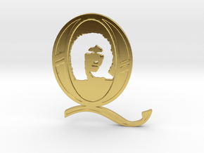 Brian May in Polished Brass