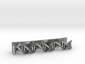 B-DNA Tie Clip 0.3 in Natural Silver