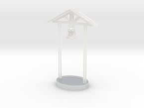 HO Scale School Bell in Clear Ultra Fine Detail Plastic