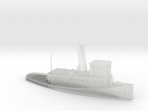 1/350 Scale 100-foot steel harbor tug Degolia in Clear Ultra Fine Detail Plastic