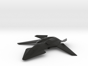 F/A-37 Talon - Wings Spread, Gear Up in Black Natural Versatile Plastic