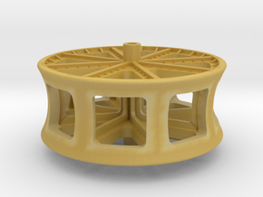 Gold Dredge Bucket Idler in Tan Fine Detail Plastic: 1:87 - HO