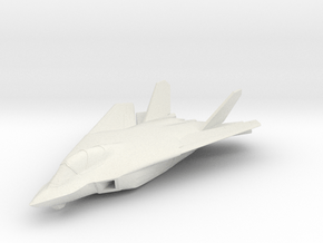 Lockheed Martin / Boeing AFX / A/FX-653 in White Natural Versatile Plastic: 1:200