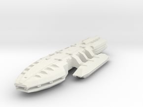 Battlestar Prometheus 7.5" in White Natural Versatile Plastic
