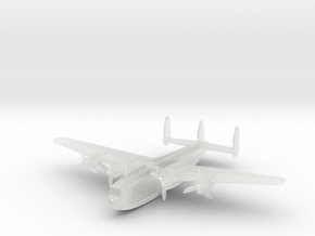 Avro York in Clear Ultra Fine Detail Plastic: 1:200