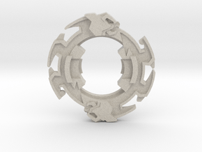 Beyblade Galzzly | Plastic Gen Attack Ring in Natural Sandstone