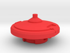 Beyblade Galzzly | Plastic Gen Blade Base in Red Processed Versatile Plastic
