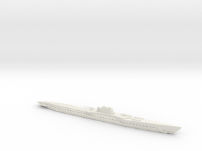 1/700 Scale USS Narwhal SS-167 V-Class Waterline in White Natural Versatile Plastic
