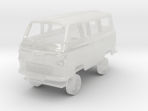 Ford Thames MiniBus 1/120 in Clear Ultra Fine Detail Plastic