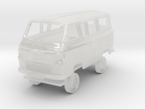 Ford Thames MiniBus 1/76 in Clear Ultra Fine Detail Plastic