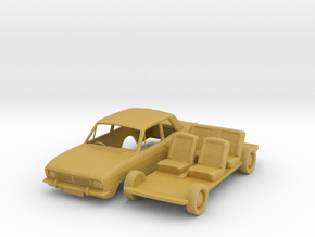 Cortina MK2 2 door 1/120 in Tan Fine Detail Plastic