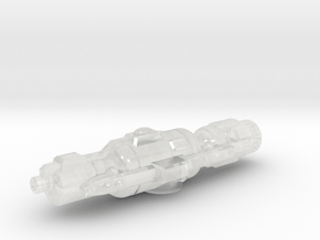 Anzu Corsair in Clear Ultra Fine Detail Plastic