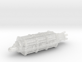 Anzu Container Ship in Clear Ultra Fine Detail Plastic