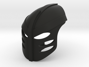 Kanohi Arai (V3), Mask of Neutrality in Black Smooth Versatile Plastic