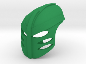 Kanohi Arai (V3), Mask of Neutrality in Green Smooth Versatile Plastic