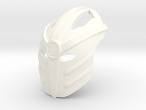 Kanohi Mahu (v2), Mask of Recovery in White Smooth Versatile Plastic