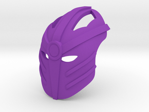 Kanohi Mahu (v2), Mask of Recovery in Purple Smooth Versatile Plastic
