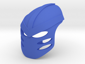 Kanohi Arai (V2), Mask of Neutrality in Blue Smooth Versatile Plastic