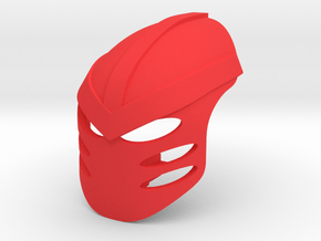 Kanohi Arai (V2), Mask of Neutrality in Red Smooth Versatile Plastic