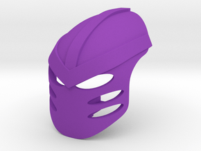 Kanohi Arai (V2), Mask of Neutrality in Purple Smooth Versatile Plastic