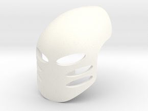 Kanohi Arai (V1), Mask of Neutrality in White Smooth Versatile Plastic