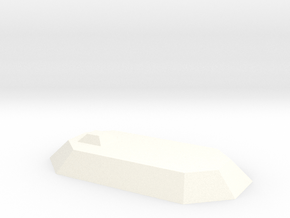 CSS Albemarle (Casemate) (1/160) in White Smooth Versatile Plastic