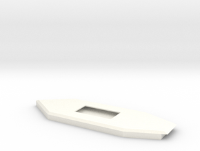 CSS Bonner (Hull) (1/160) in White Smooth Versatile Plastic