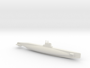 1/350 Scale USS R-class Submarine in White Natural Versatile Plastic