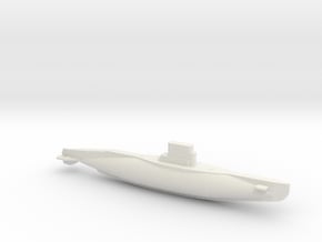 1/350 Scale USS O-Class Coastal Submarine in White Natural Versatile Plastic