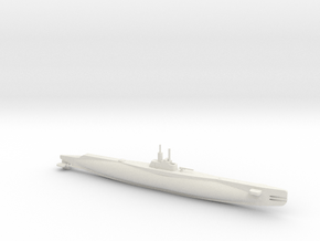 1/350 Scale USS M-1 SS-47 in White Natural Versatile Plastic