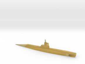 1/350 Scale USS N-class Submarine Waterline in Tan Fine Detail Plastic
