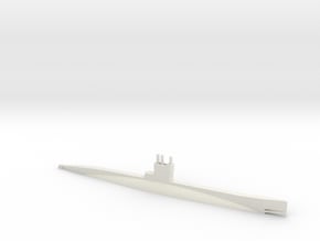 1/350 Scale USS H-Class Submarine Waterline in White Natural Versatile Plastic