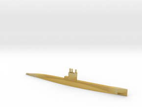 1/350 Scale USS H-Class Submarine Waterline in Tan Fine Detail Plastic