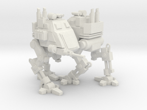 15mm Armored Scout Walker (Autocannon) x2 in White Natural Versatile Plastic