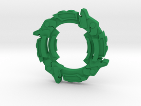 Beyblade Chameleon Fake | Anime Attack Ring in Green Processed Versatile Plastic
