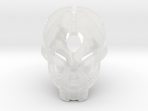 Great Valumi, Mask of Clairvoyance in Clear Ultra Fine Detail Plastic