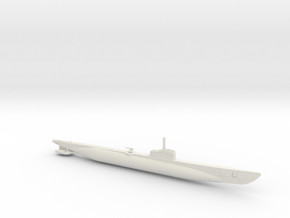 1/700 Scale USS Porpoise class in White Natural Versatile Plastic
