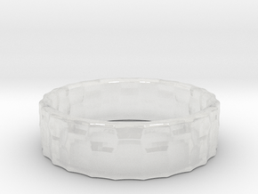 Ichimatsu Band All Sizes, Multisize in Clear Ultra Fine Detail Plastic: 8 / 56.75